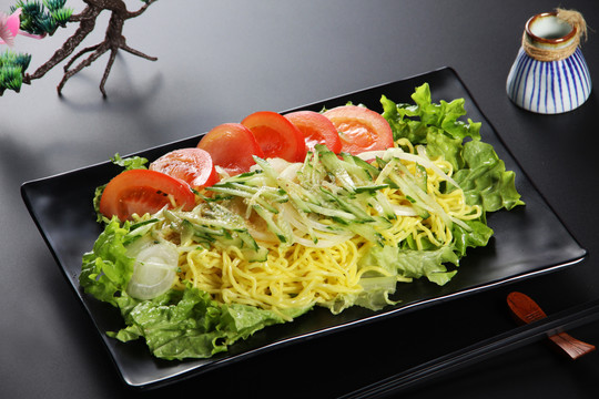 北海道名物蔬菜沙拉拉面