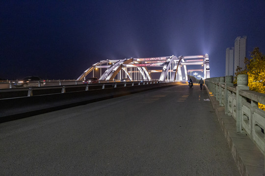 东台市北海大桥夜景
