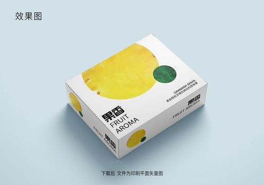 水果奶酪创意包装盒设计