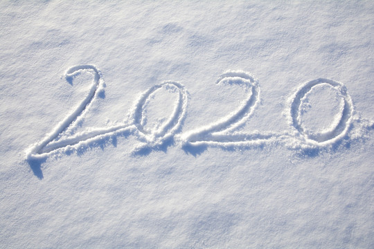 雪地书法2020
