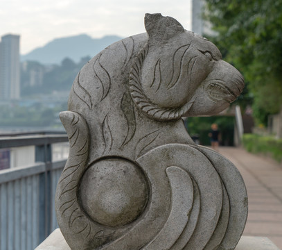 石狮雕塑