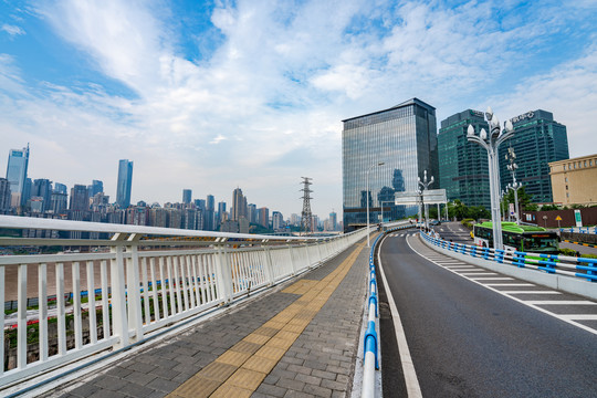 重庆山城江城的特色城市道路