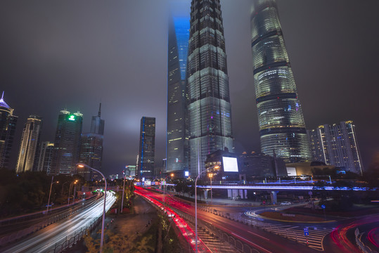 陆家嘴夜景