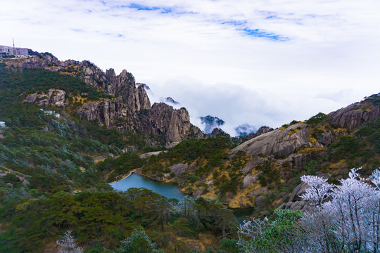 冬日黄山