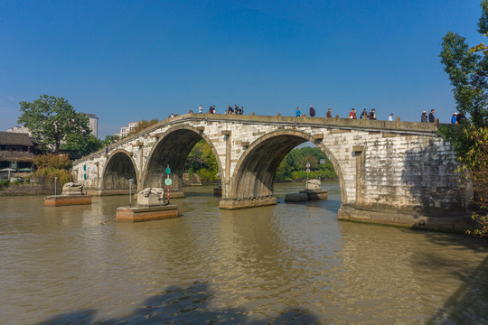 历史遗迹拱宸桥景观