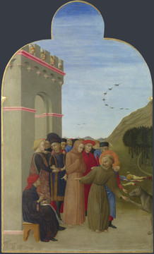 Sassetta15世纪锡耶纳画派萨塞特油画