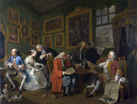 William Hogarth英国绘画之父威廉霍加斯油画