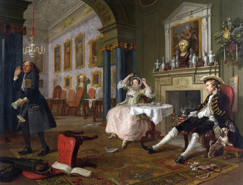 William Hogarth英国绘画之父威廉霍加斯油画