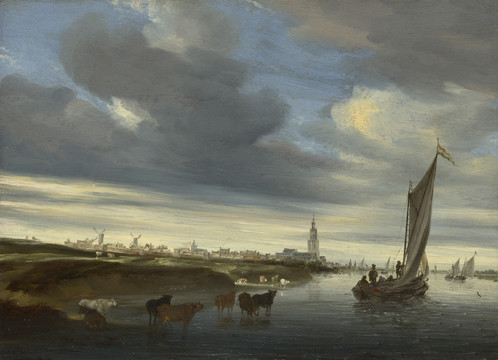 Salomon van Ruysdael荷兰风景画家所罗门精选风景油画