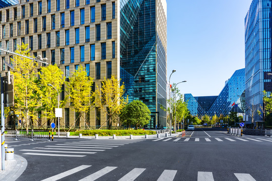 城市现代建筑办公楼