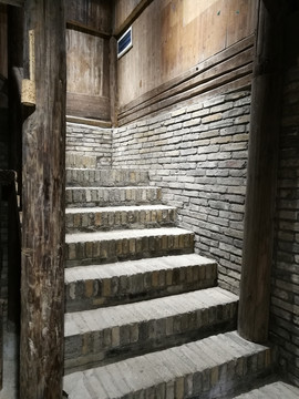 老屋石楼梯