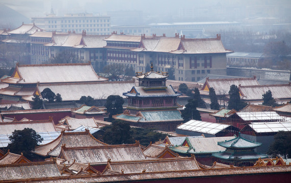 故宫雪景