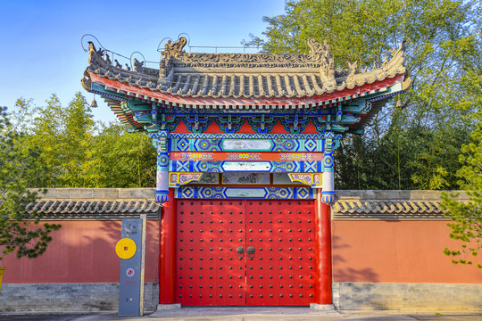 中式门头建筑