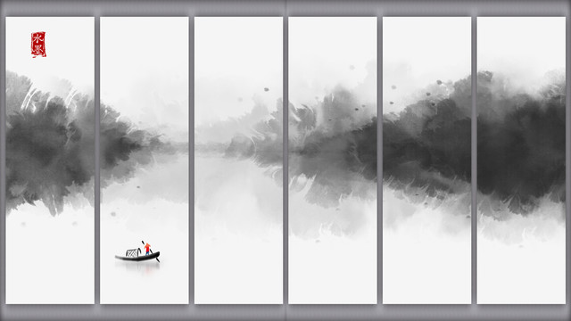 山水画