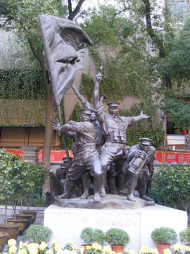 南昌起义雕塑