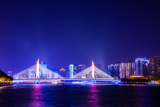 海印大桥夜景