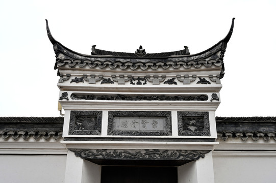 中式古建筑门楼