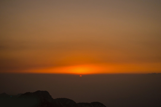 太阳落山