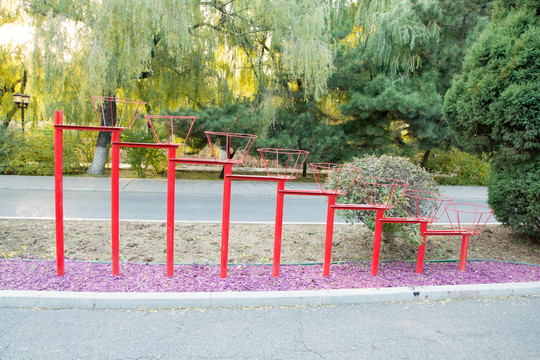 公园景观花架