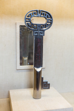 钥匙雕塑