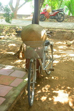 越南乡间的自行车