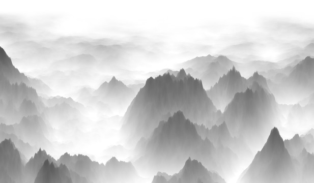 水墨山水