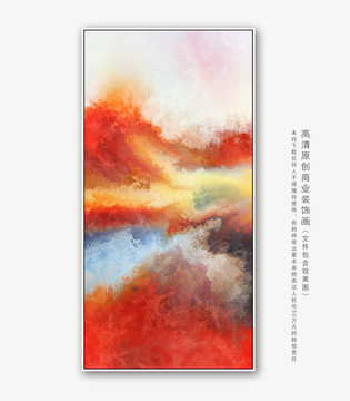抽象油画