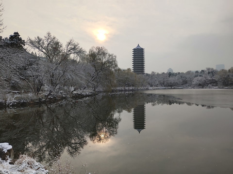 北京大学未名湖