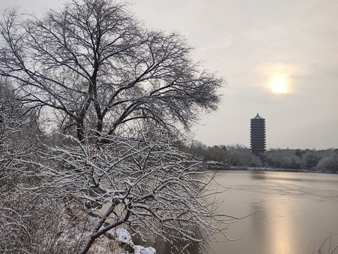 北京大学未名湖