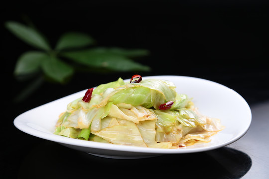 外婆手撕包菜