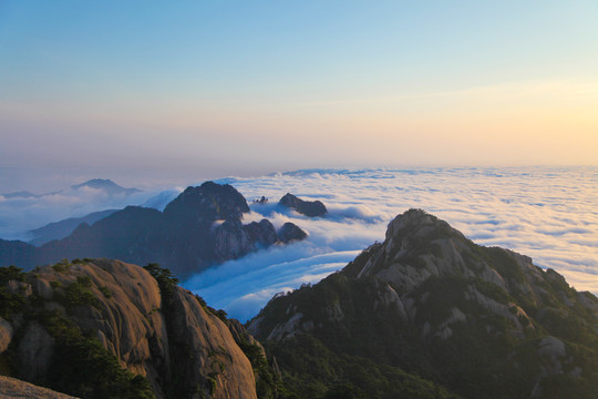 黄山云海