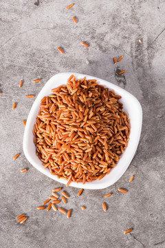 红米红稻米