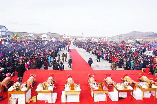 田横岛祭海