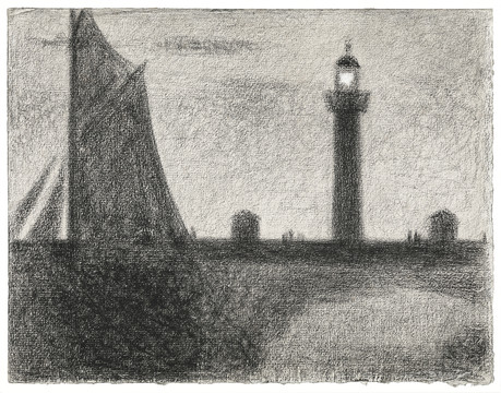 乔治·修拉翁弗勒尔的灯塔