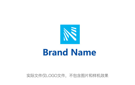 N字母logo