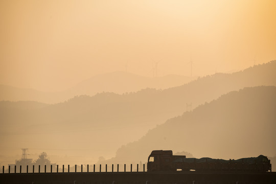 城市的早晨