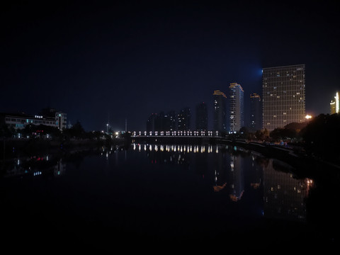 江河夜景
