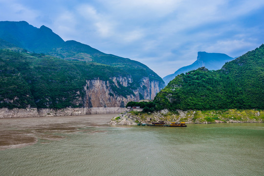 三峡白帝城夔州古城