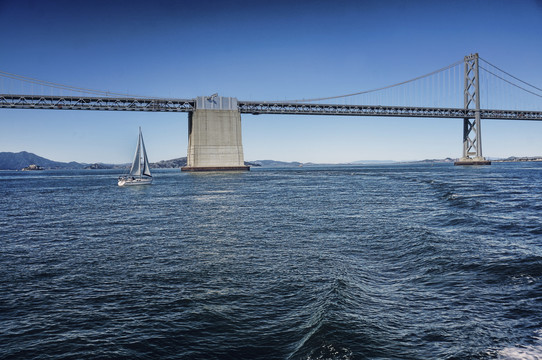 美国加州旧金山奥克兰海湾大桥