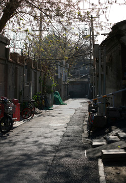 胡同一景