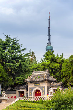 中国山东省青岛市湛山寺