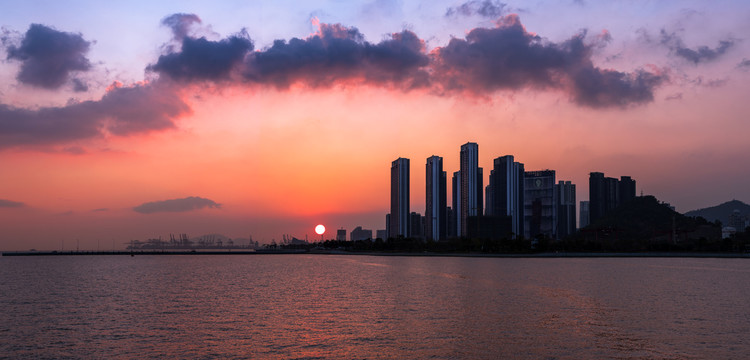 深圳湾全景