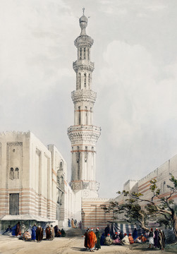 大卫·罗伯兹苏丹哈桑清真寺