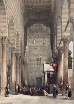 大卫·罗伯兹图瓦利斯清真寺的内部