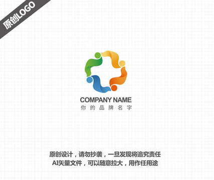 健康生物互联网Logo