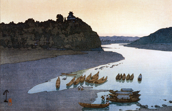 吉田博木曽川
