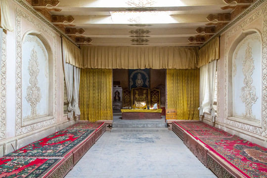 新疆吐鲁番郡王府议事厅