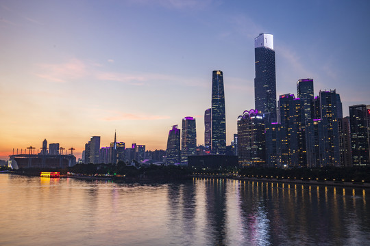 珠江新城夜景