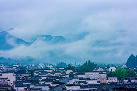 水墨宏村