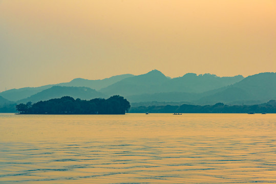 杭州西湖风光